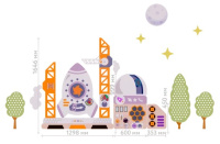 Декоративно-развивающие панели + Декоративно-развивающая панель «Космическая станция»