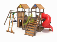 Детские уличные комплексы + Детская площадка IgraGrad Комбо SF с рукоходом