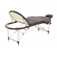 Массажные столы + Массажный стол складной алюминиевый Med-Mos JFAL03 М/К (3-х секционный) (МСТ-3310ВЛ)