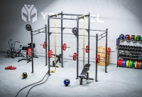 Свободностоящие рамы для кроссфита + Функциональная рама ФР-4000-1800-1