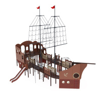 Детские уличные комплексы + Детский игровой комплекс «Флагман» H=1200, 1500, 2000 ДИК 30-1303