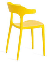 Пластиковые стулья + Стул TON (mod. PC33) пластик, 48 x 48 x 74 см, желтый (Yellow Y-01)