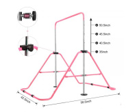 Детские тренажеры + Турник для детей DFC GC001 складной розовый