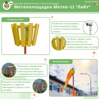 Музыкальные площадки и метеостанции + Метеоплощадка Метео-11 "Лайт"