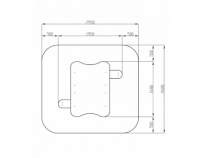 Теневые навесы, беседки + Домик мини тип 2 (ЭКО) - МФ 10.01.11-03