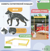 Музыкальные площадки и метеостанции + Патриотическая площадка "Про"