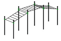 Уличные турники и брусья (Воркаут) + Воркаут ЛОВ 89 ВТ 101.22-01