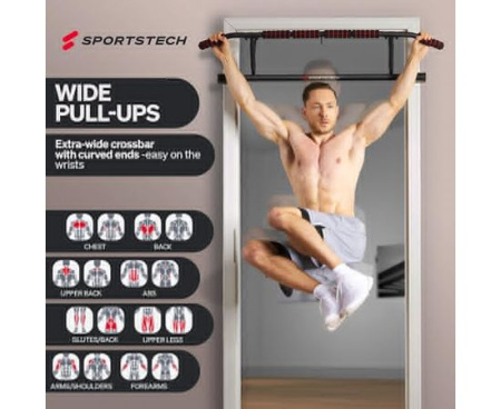 Турники + Турник дверной DFC SPORTSTECH KS550