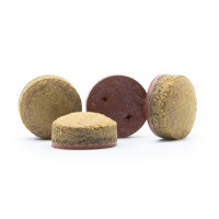 Однослойные + Коробка наклеек для кия "Triumph" 13 мм (50 шт)