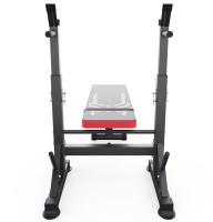 Скамьи + Скамья со стойками под штангу DFC GLFERA 408C