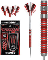 Дротики + Дротики Winmau Overdrive steeltip 24gr (профессиональный уровень)