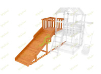 Детские уличные комплексы + Модуль IgraGrad Snow Fox для Крафт Pro