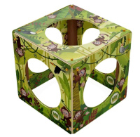 Игровые формы + Куб (Обезьянки) ИФ 01-108