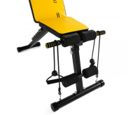 Скамьи + Скамья универсальная с эспандерами DFC D008Y