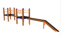 Детские уличные комплексы + Спортивный комплекс Квест СК 07-001