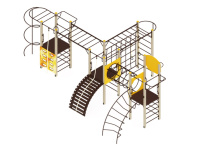 Детские уличные комплексы + Спортивный комплекс Непоседа СК 03-115