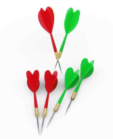 Мишени для игры в дартс + Дартс DFC DAR2517D двусторонний