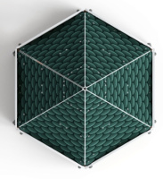 Теневые навесы, беседки + Домик Карандаши (Город) - МФ 10.26.01-02