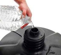 Манекены для бокса и борьбы + Манекен DFC Boxing Punching Man-Heavy c регулировкой высоты TLS-AR (красный)