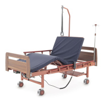 Кровати функциональные + Кровать электрическая Med-Mos DB-7 (ЛДСП коричневый)