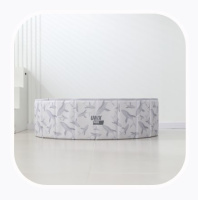 Сухие бассейны и шарики + Сухой бассейн для шариков UNIX Kids Ocean 100 см Grey (без шариков)