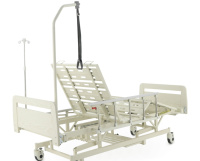 Кровати функциональные + Кровать механическая MED-MOS Е-31 (ЛДСП светлое дерево)