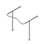 Поручни для инвалидов + Поручень для раковины с выемкой, №2