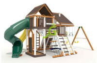 Детские уличные комплексы + Детская площадка IgraGrad Крепость Фани Deluxe 3 мод.2