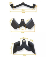 Рукоятки и тяги + Рукоятки для блочных тренажёров, 5шт