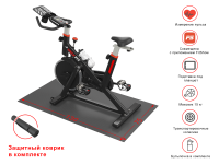 Велотренажеры + Велотренажер Спин-байк UNIX Fit SB-490PRO