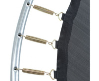 Батуты + Батут DFC Trampoline Fitness с сеткой 12ft зеленый