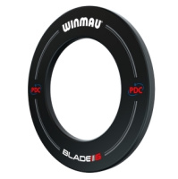 Аксессуары для игры в дартс + Защитное кольцо для мишени Winmau Dartboard Surround PDC (Черное)