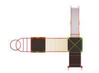 Детские уличные комплексы + Детский игровой комплекс «Навина» H=1200 ДИК 28-920