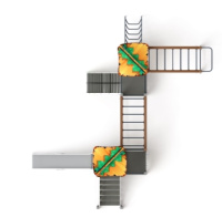 Детские уличные комплексы + Волшебный город (Майя) - ДИК 2.19.01-01