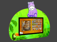 Навесные мультимедийные комплексы + Мультимедийный развивающий комплекс «AVKompleks Multi 15» с фигуркой бегемотика