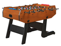 5 футов + Игровой стол - футбол складной "Maccabi" (140x75x89, орех)