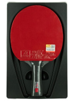 Ракетки для настольного тенниса + Ракетка для настольного тенниса Double Fish Black Carbon King Racket 5*****, ITTF Approved