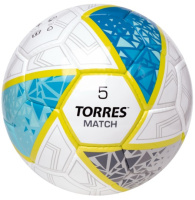Футбольные мячи + Мяч футбольный TORRES Match F323975, размер 5