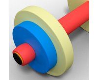 Детские тренажеры + Гантели детские DFC (комплект 2 шт) VT-2009