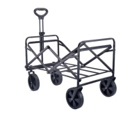 Тележки + Тележка для кемпинга, дачи и сада DFC с черными колесами, до 125 кг