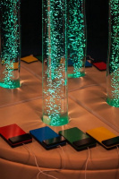 Оборудование для сенсорных комнат + Интерактивная воздушнопузырьковая трубка “Ручеек” с пультом управления