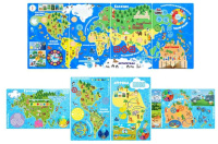 Бизиборды + Северная Америка, Планета Земля, знакомство с окружающим миром Серия «Мир континентов»