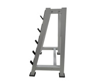 Стойки для хранения + Стойка для хранения 5 грифов DFC Powergym RA769G серый