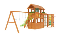 Детские уличные комплексы + Детская площадка IgraGrad Клубный домик 2 с WorkOut