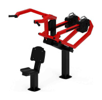 Уличные тренажеры + Уличный тренажер Тяга верхняя с переменной нагрузкой СТ 036-11