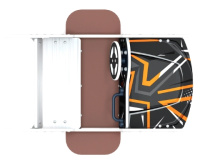 Теневые навесы, беседки + Кабриолет (черный) - Беседка машинка средняя - МФ 10.03.02-05.И1