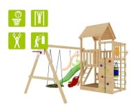 Детские уличные комплексы + Детская площадка IgraGrad Крафт Pro 1
