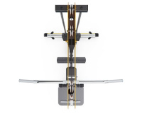 Грузоблочные тренажеры + Тренажер тяга сверху/снизу STONERISE D2017H, свободные веса, стек 80 кг