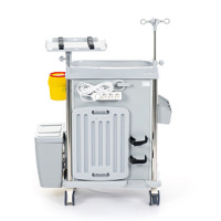 Тележки медицинские + Тележка-тумба медицинская универсальная MET PSC-140