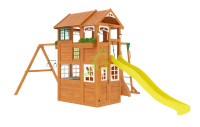 Детские уличные комплексы + Детская площадка IgraGrad Клубный домик 2 с рукоходом Luxe